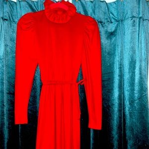Vintage red dress